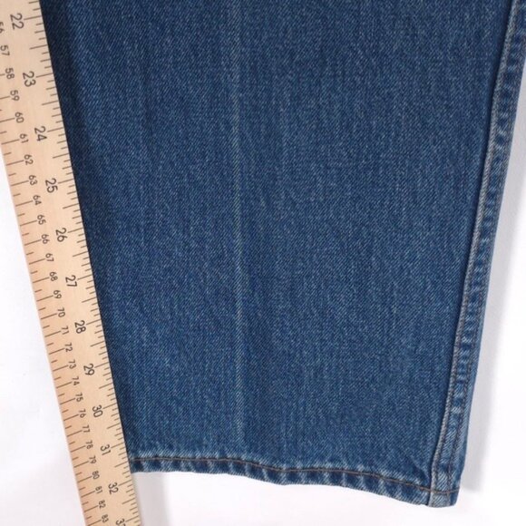 NWT ALEX MILL Women's CARLA Jeans 33 Straight Vintage Dark Indigo USA🇺🇸MADE - Picture 8 of 16